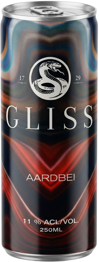 GLISS Aardbei blik 250 ml